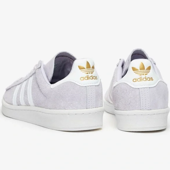 NWT Adidas Campus 80s Light Purple Sneakers leather , lavender - Picture 5 of 16